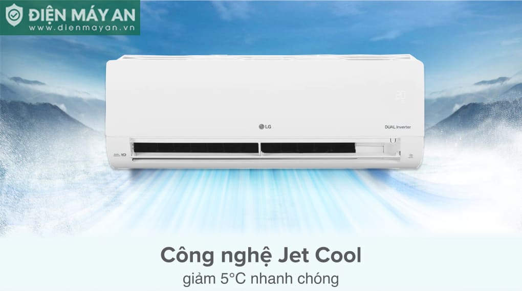 Điều hòa LG Inverter 9000 BTU 2 chiều B10END1